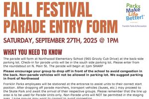fall fest parade form